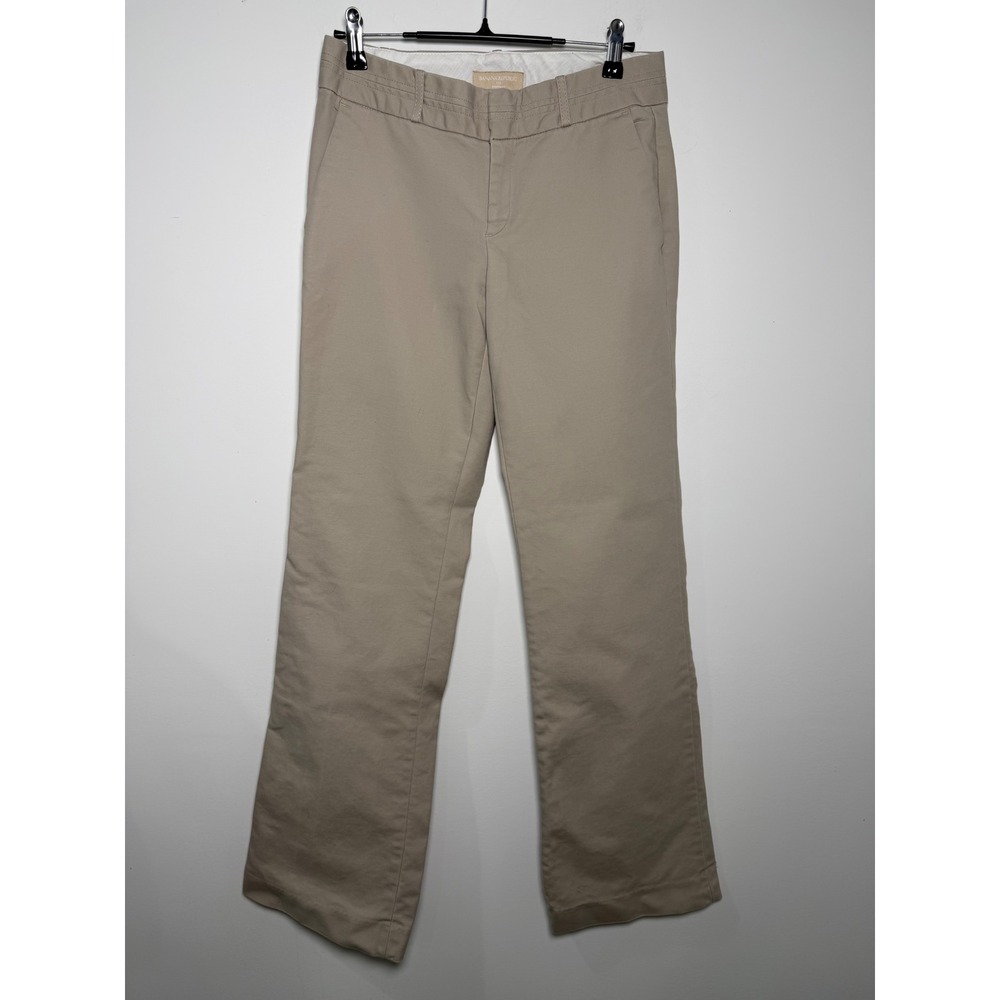 BANANA REPUBLIC Tan Khaki Martin Fit Pants Trouser Dress Pants Size 2โ Regular